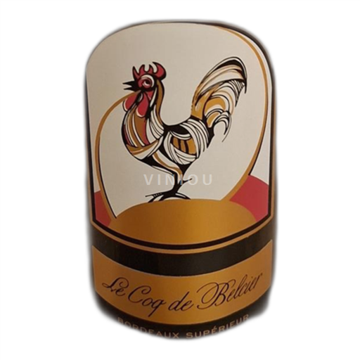 Bordeaux Bordeaux Supérieur Le Coq de Belcier Icke årgångsbetecknad
