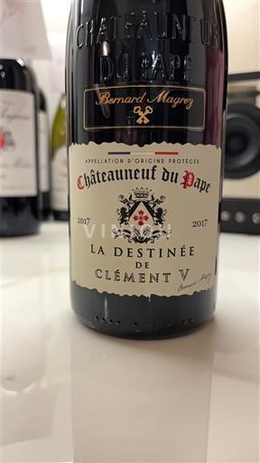 Rhône Valley Châteauneuf-du-Pape La Destinée de Clément V 2017