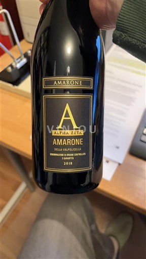 Benecija Amarone della Valpolicella Alpha Zeta Amarone 2018