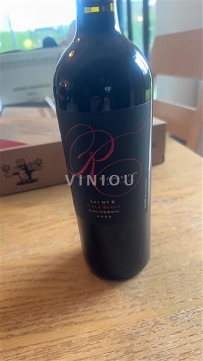 Vùng trồng nho được cấp phép California Không được chỉ định Raymond Vineyards R Collection Lot No 5 2020
