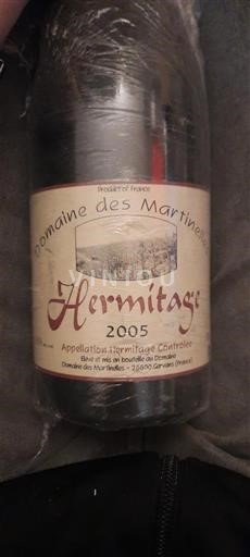 Thung lũng Rhône Hermitage Domaine S Martinelles 2005