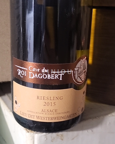 Alsácia Cave du Roi Dagobert 2015