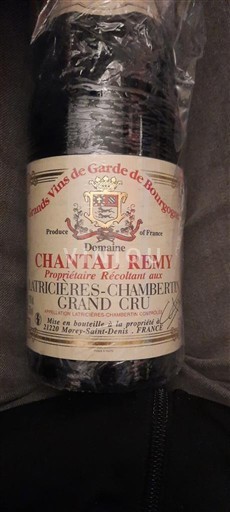 Borgogna Latricières-chambertin Grand Cru Domaine Chantal Remy 2010