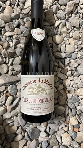 Thung lũng Rhône Côtes-du-rhône-villages Domaine Moulin 2020