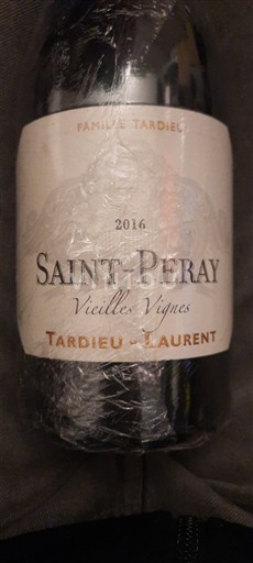 Thung lũng Rhône Saint-Péray Tardieu-Laurent Vieilles Vignes 2016