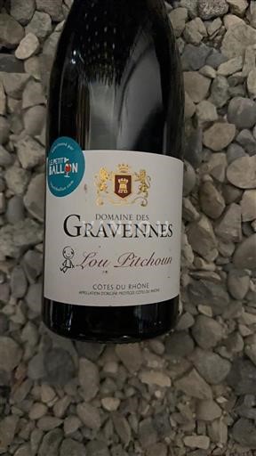 Údolí Rhôny Côtes-du-Rhône Domaine S Gravennes Lou Pitchoun 2019