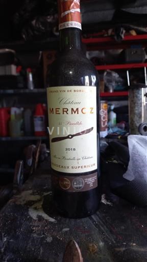 Burdeos Bordeaux superior Château Mermoz La Pinaille 2018