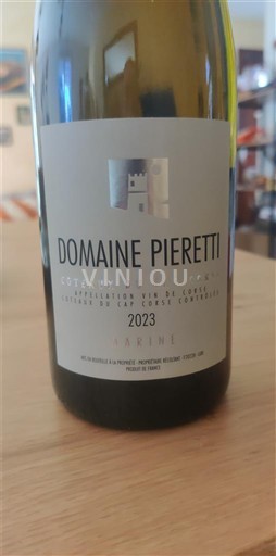 Korsika Coteaux du Cap Corse Domaine Pieretti Marine 2023