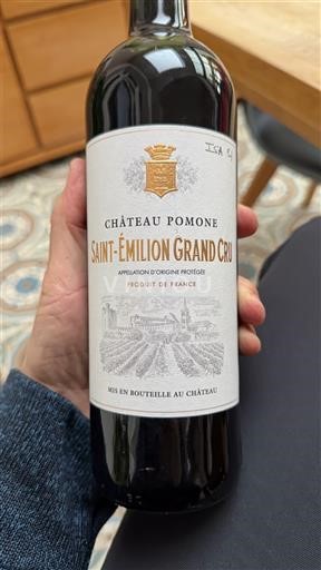 Bordeaux Saint-Émilion Grand Cru Grand Cru Château Pomone 2019
