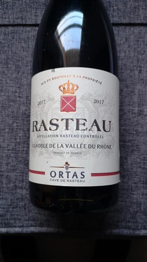 Valle del Ródano Rasteau Ortas Cave de Rasteau 2017