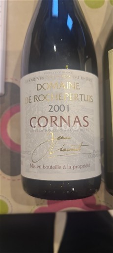 Rhônetal Cornas Domaine Roche Pertuis 2001