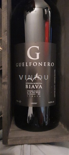 Lombardija Valcalepio Azienda Agricola Biava Guelfonero 2007