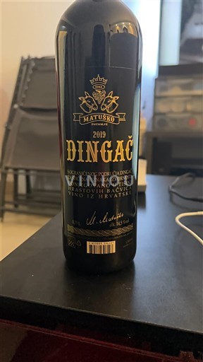 Dalmatia Dingač Matuško 2019