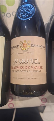 Valle del Rodano Beaumes de Venise Terroir Daronton Le Petit Trias 2018