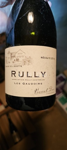 Bourgogne Rully Domaine L'Écette Les Gaudoirs 2018
