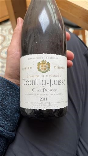 Bourgogne Pouilly-fuissé Domaine Beauregard Prestige 2011