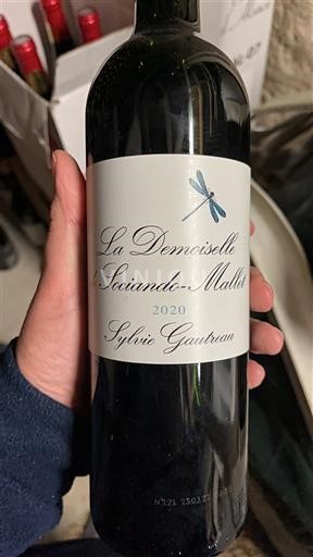 Bordeaux Haut-Médoc Château Sociando-Mallet La Demoiselle de Sociando-Mallet 2020