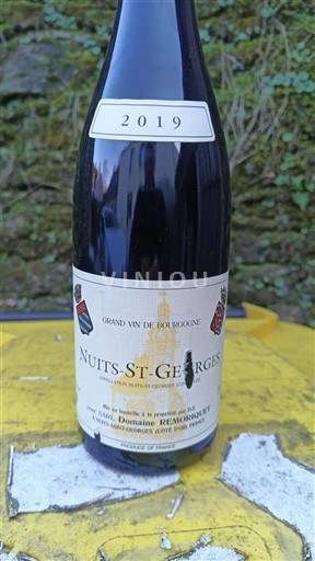 Burgundi Nuits-saint-georges Domaine Remoriquet 2019
