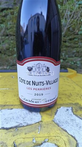 Burgund Côte de Nuits Villages Domaine Sertaux-Ferrand Les Perrières 2019