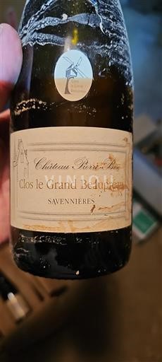 Thung lũng sông Loire Savennières Château Pierre-Bise Clos le Grand Beaupréau 2007