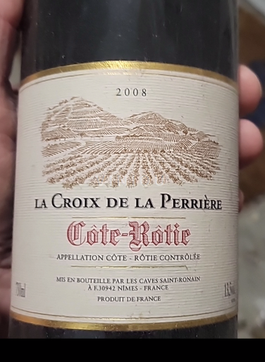 Vallée du Rhône Côte-rôtie La Croix de la Perrière 2008