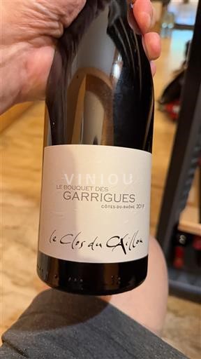 Rhônedalen Côtes du Rhône Le Clos du Caillou Le Bouquet des Garrigues 2019