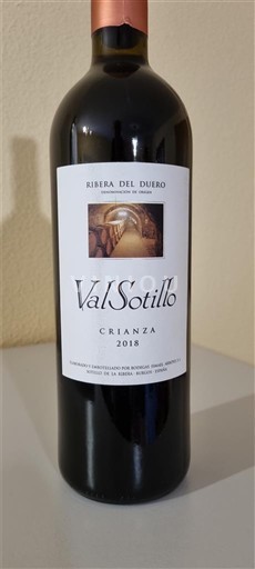 Castilien og León Ribera del Duero ValSotillo Crianza 2018