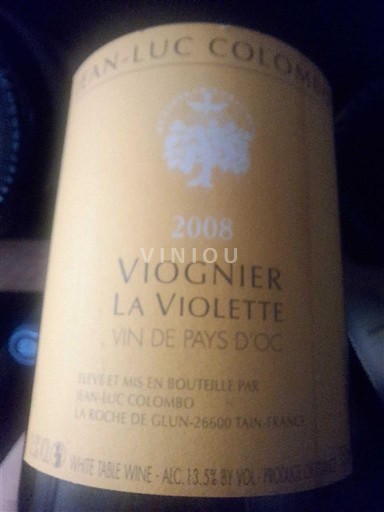 Langvedok Ni doloceno Jean-Luc Colombo La Violette 2008
