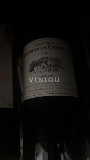 Bordeaux Médoc Château Bourbon La Chapelle 2016
