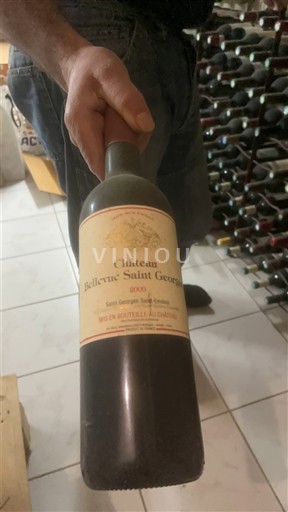 Bordeaux Saint-Georges-Saint-Émilion Château Bellevue Saint Georges 2000