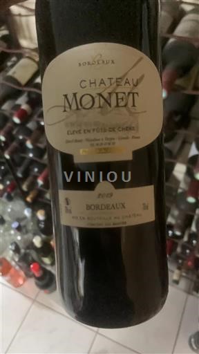 Bordeaux Château Monet Élevé en fût de chêne 2010