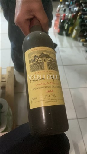 Bordeaux Lussac-saint-émilion Château Bellevue 2008