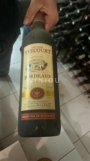 Bordeaux Cellier Yvecourt 2005