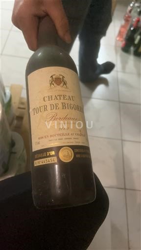 Bordeaux Château Tour de bigorre 1973