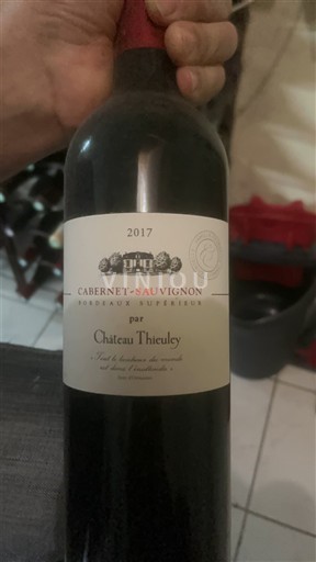 Bordéus Bordeaux Superior Château Thieuley Cabernet-Sauvignon 2017