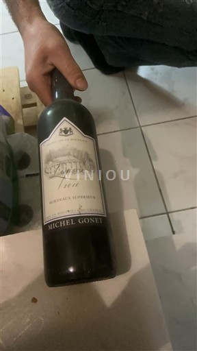 Burdeos Bordeaux superior Michel Gonet Les Rappes 2010