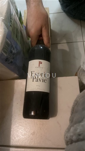 Bordeaux Saint-Émilion Château Pavie Esprit de Pavie 2014