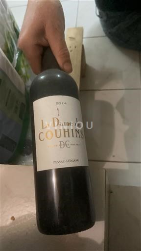 Bordeaux Pessac-Léognan Château Couhins La Dame de Couhins 2014
