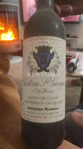 Bordeaux Saint-Émilion Grand Cru Grand Cru Château St-Georges Cote Pavie 1994