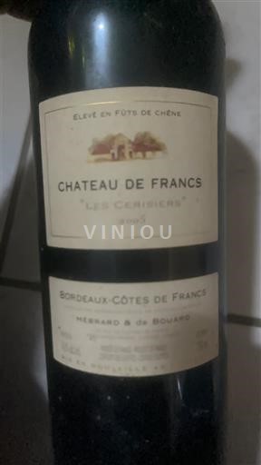 Burdeos No especificado Château Francs Les Cerisiers 2005