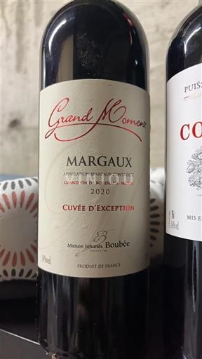 Bordeaux Margaux Maison Johanis Boubée d'Exception 2020