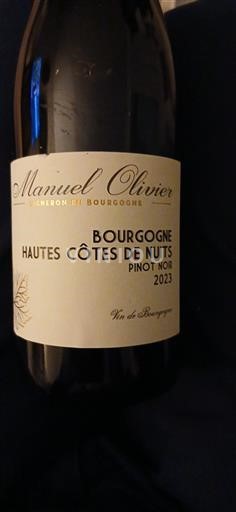 Borgoña No especificado Domaine Manuel Olivier 2023