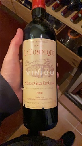 Burdeos Saint-Émilion Gran Cru Château La Dominique 2000