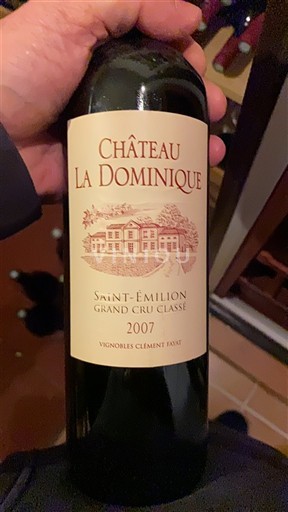 Burdeos Saint-Émilion Gran Cru Grand Cru Château La Dominique 2007
