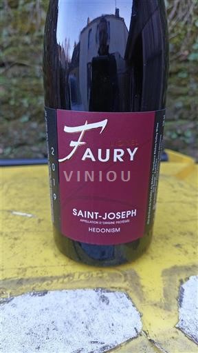 Rhône Valley Saint-Joseph Domaine Faury Hedonism 2019