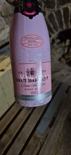 Jura Crémant-du-Jura Brut d'Argent Ice Demi-Sec Rosé Pinot Noir 2021
