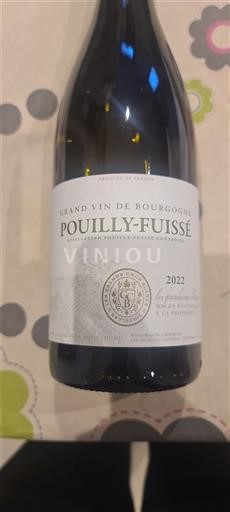 Bourgogne Pouilly-fuissé Premier Cru Château Vinzelles 2022