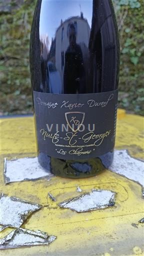 Vin Rouge sec Les Chouillets Domaine Xavier Durand 2019 France Bourgogne Nuits-saint-georges AOC