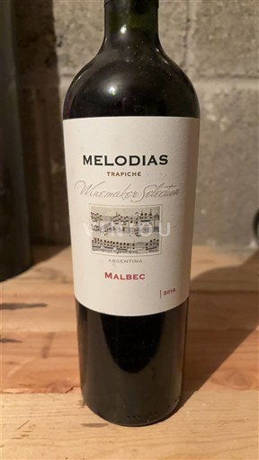 Mendoza Trapiche Malbec Winemaker Selection Melodias 2016