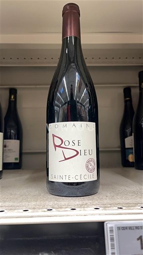 Vallée du Rhône Côtes-du-rhône-villages Domaine Rose Dieu Sainte-Cécile 2023